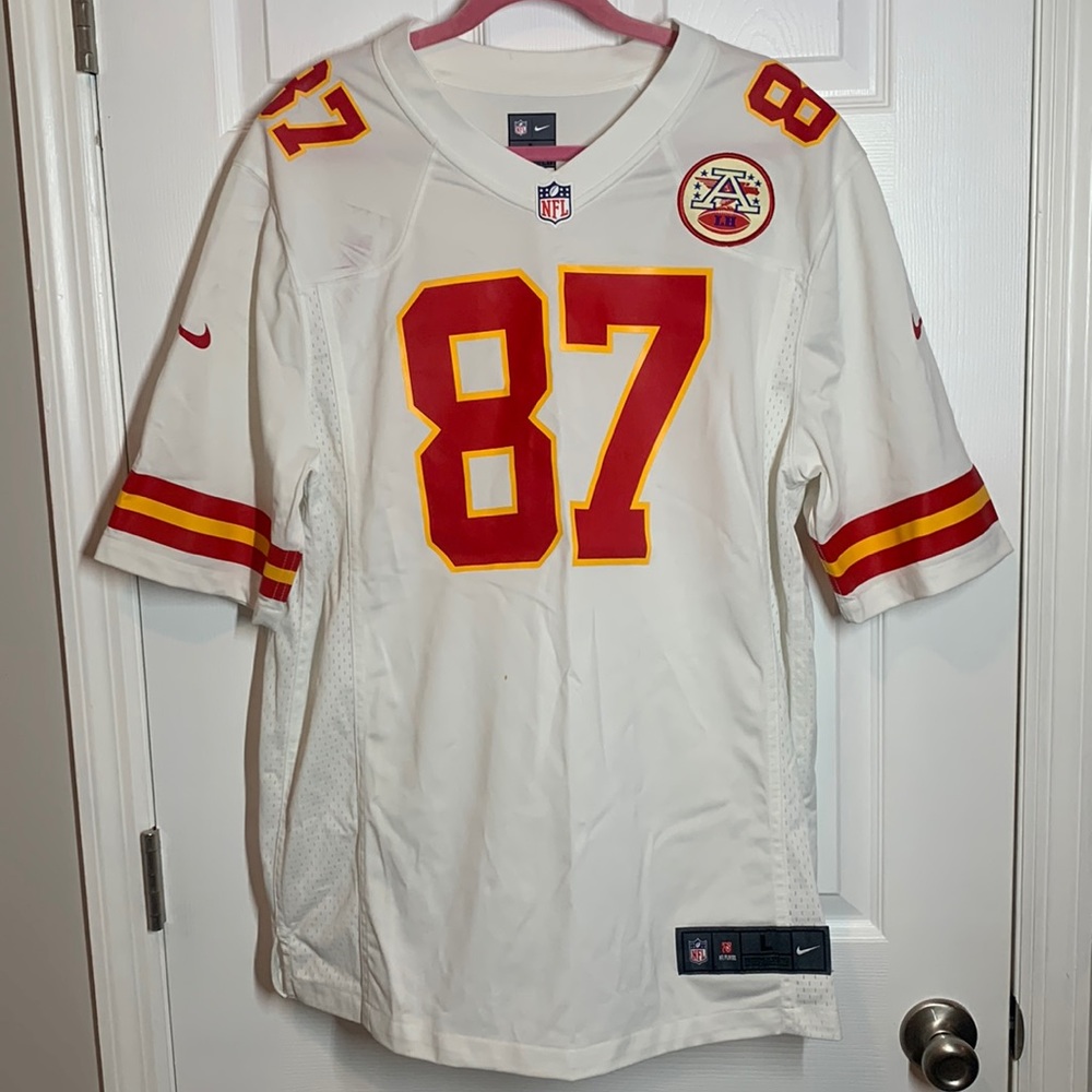 Travis Kelce jersey. Kansas City Chiefs. NFL